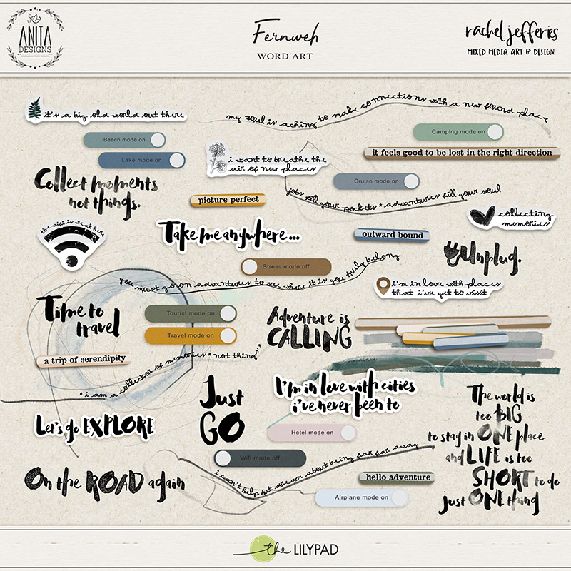 Fernweh | Word art
