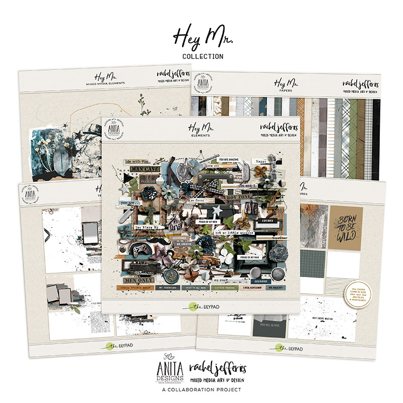 Hey Mr | Digital Scrapbooking Collection