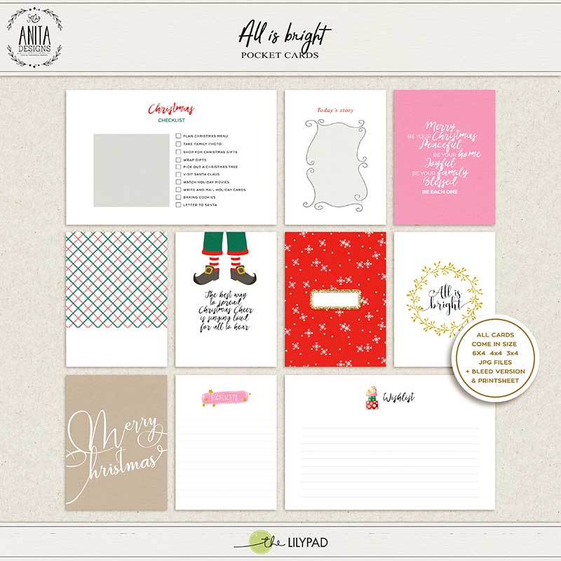 All is Bright | Pocket Cards
