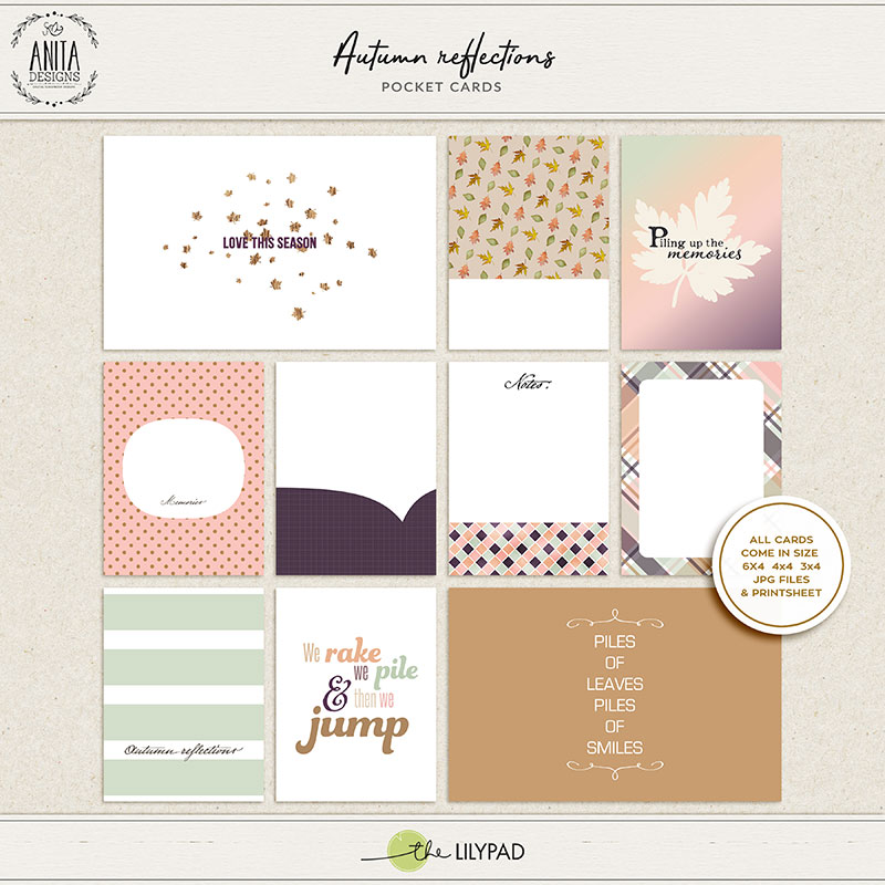 Autumn Reflections | Pocket cards