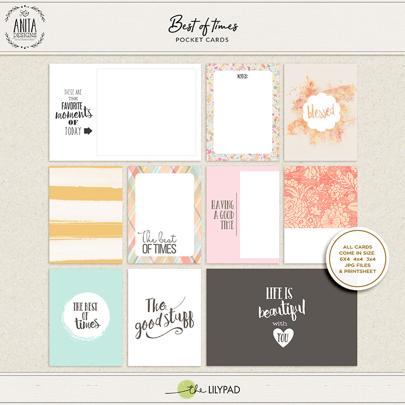 Best of times | Pocket cards