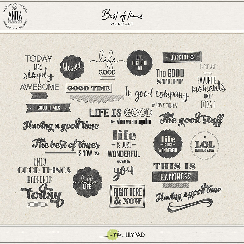 Best of times | Word art