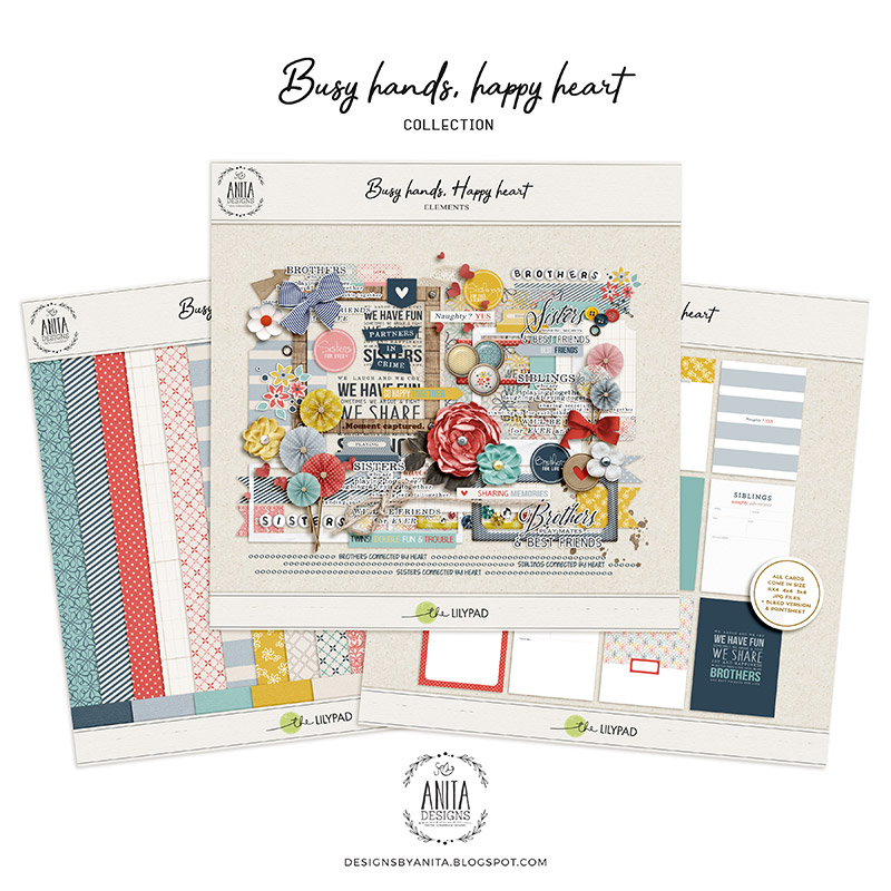 Busy hands, happy heart | Collection