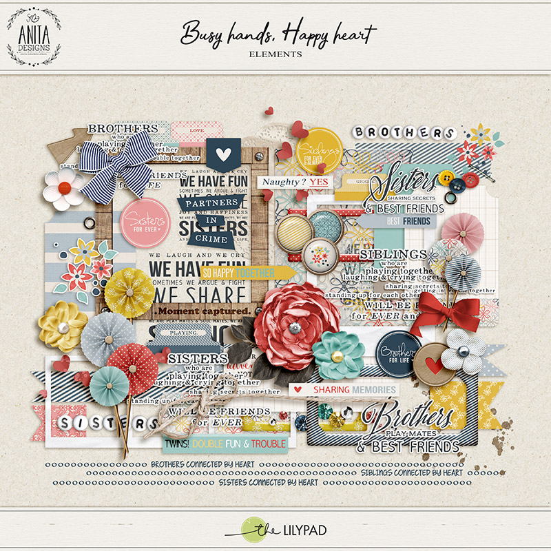 Busy hands, happy heart | Elements