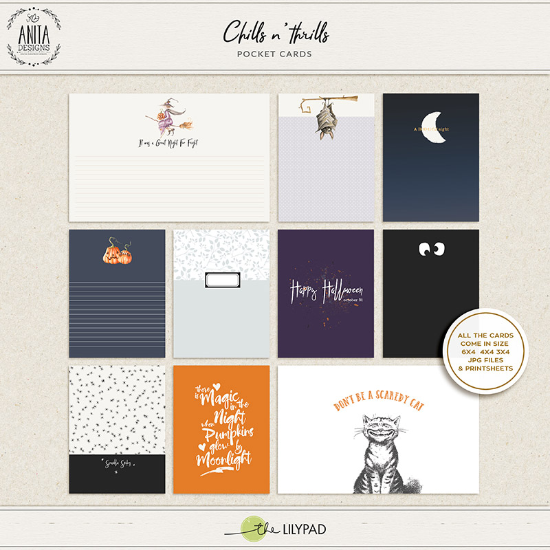 Chills n' thrills | Pocket cards
