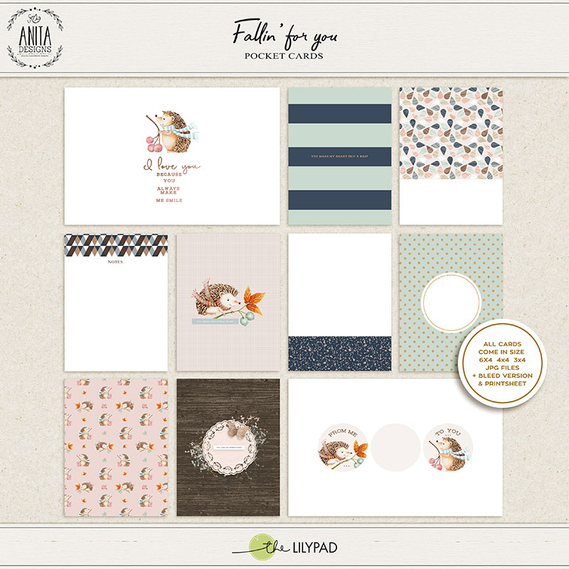 Fallin' for you | Pocket cards