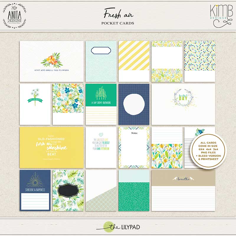Fresh air | Pocket cards