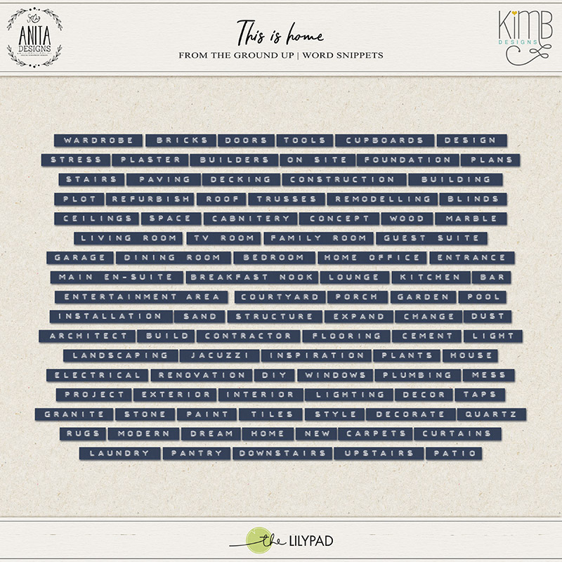 From the ground up | This is home | word art - Image 2