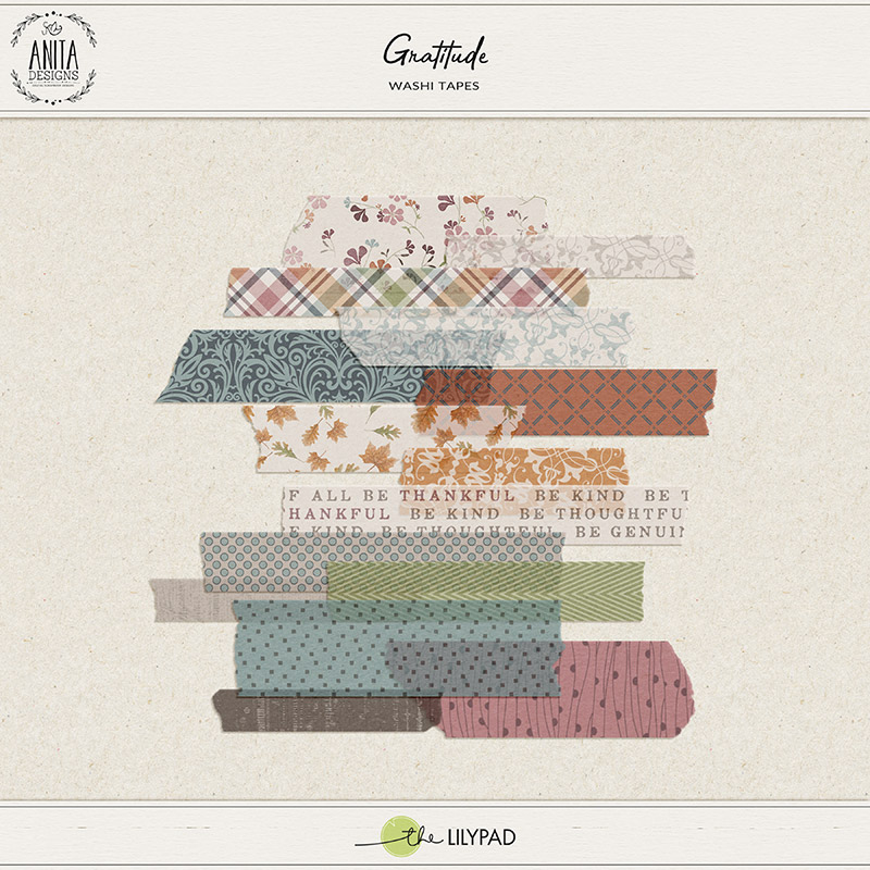 Gratitude | Washi tapes