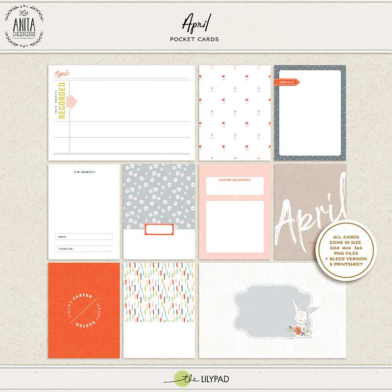 Make it count: April 2019 | Pocket cards
