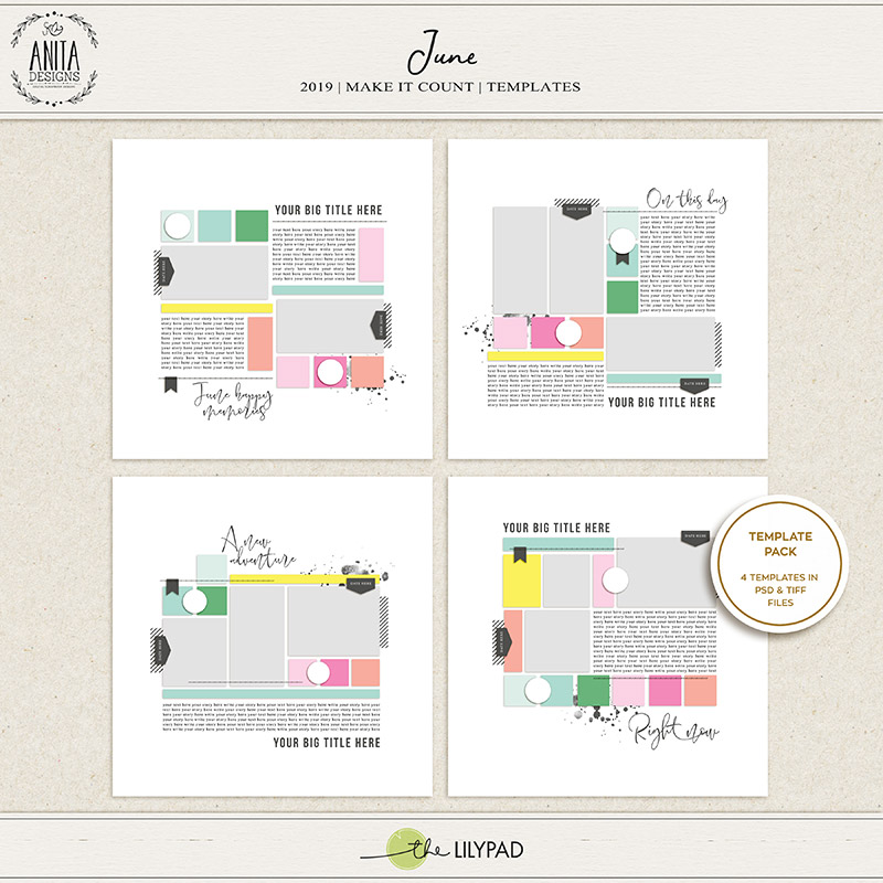 Make it count: June 2019 | templates