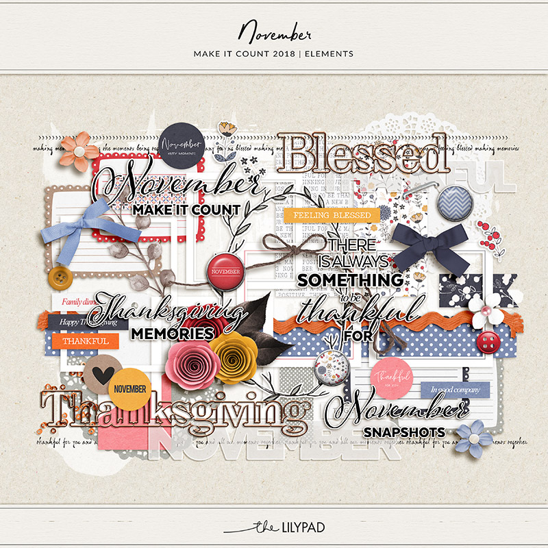 Make it count: November 2018 | Elements