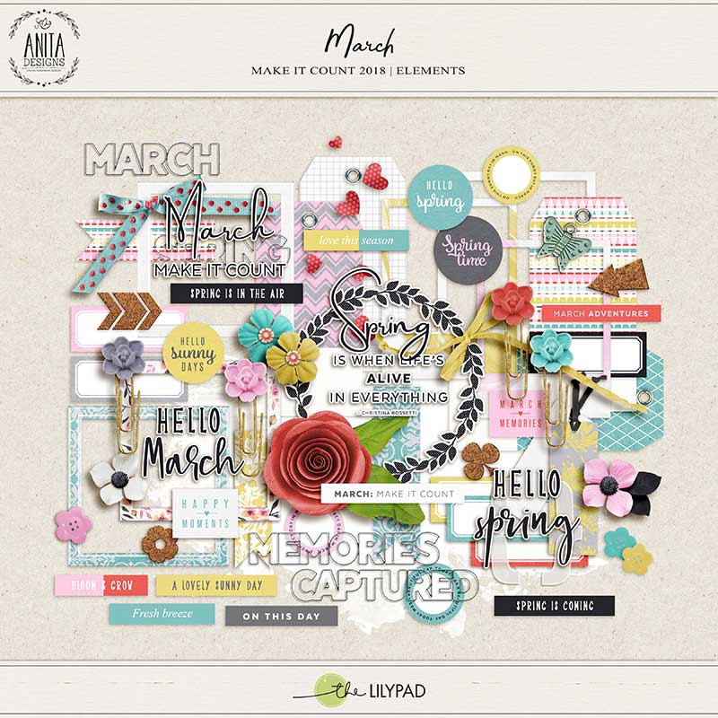 Make it count: March 2018 | Elements