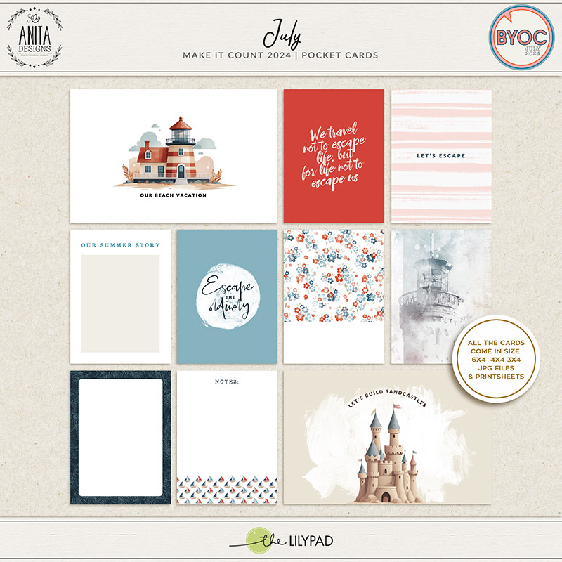 Make it count: July 2024 | Pocket cards