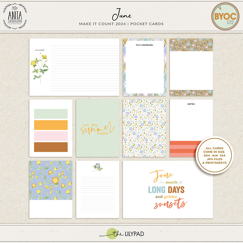 Make it count: June 2024 | Pocket cards