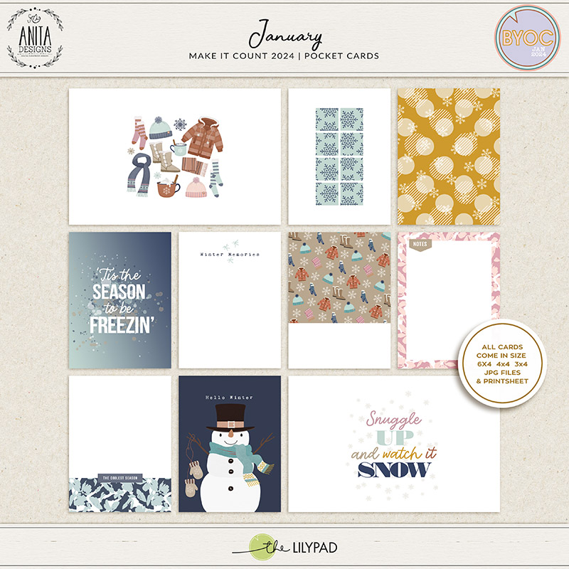 Make it count: January 2024 | Pocket cards - Image 2