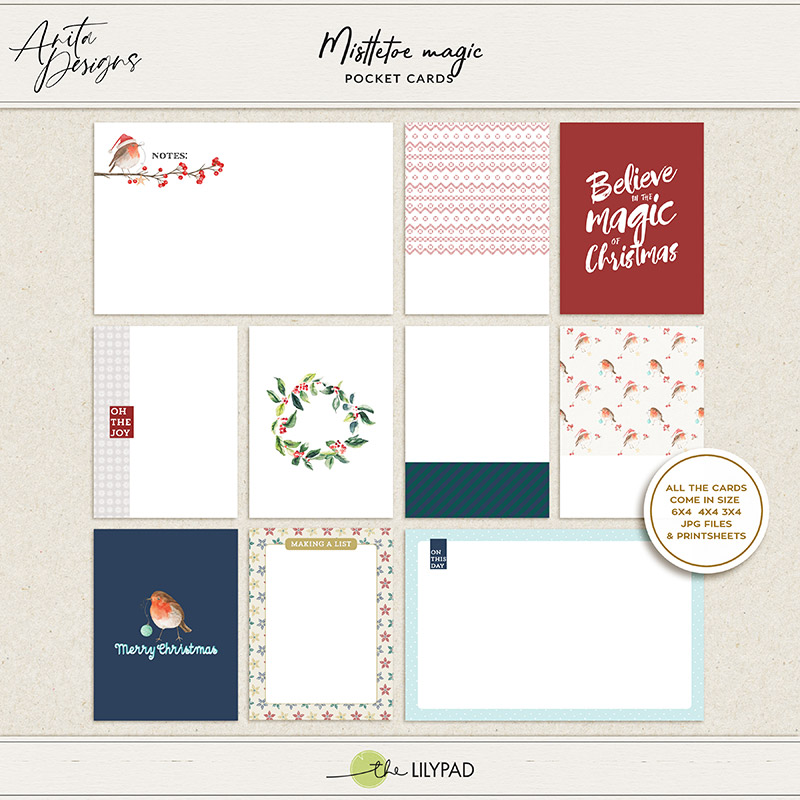 Mistletoe Magic | Pocket cards