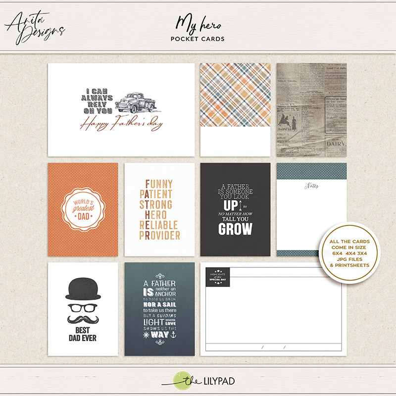 My hero | Pocket cards