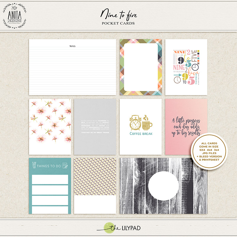 Nine to five | Pocket cards