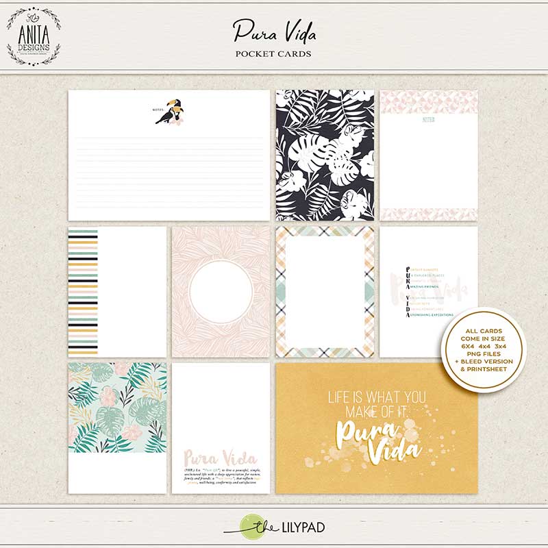 Pura Vida | Pocket cards