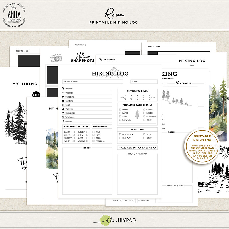 Roam | Hiking logbook