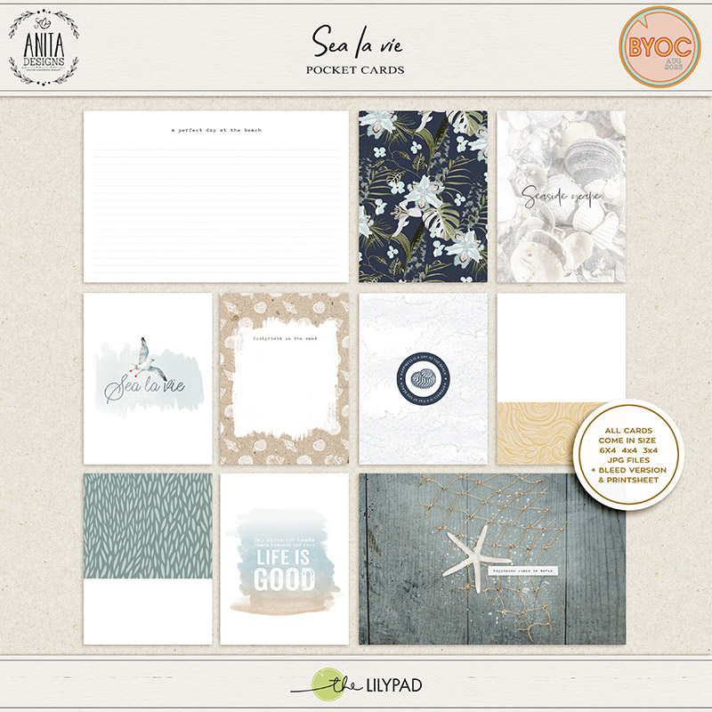 Sea la vie | Pocket cards