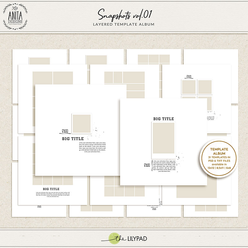 Snapshots vol.01 | Template Album
