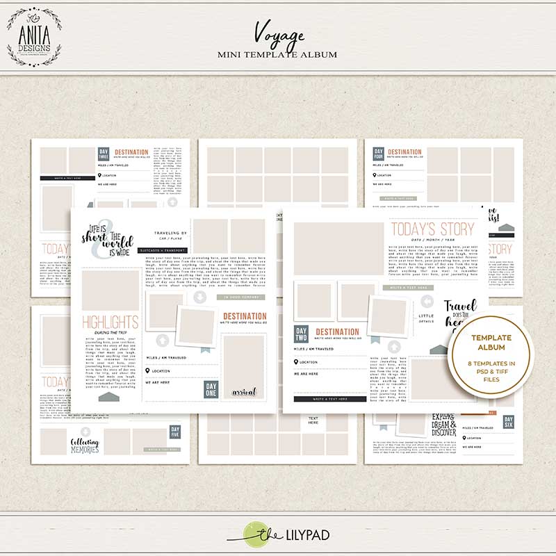 Voyage | Template album