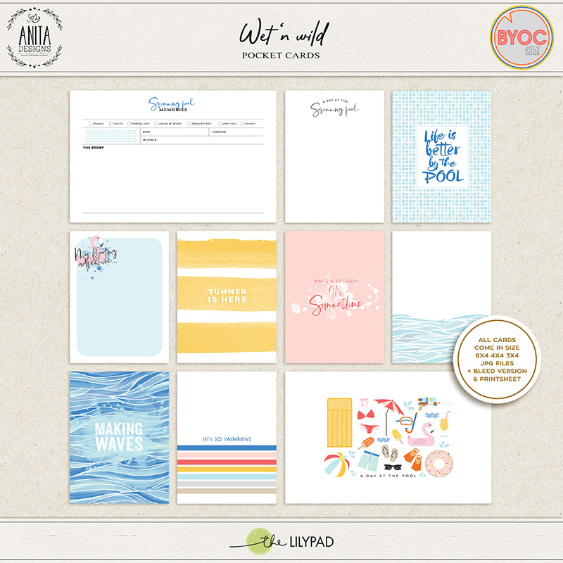Wet 'n Wild | Pocket cards