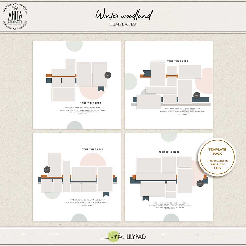 Winter woodland | Templates