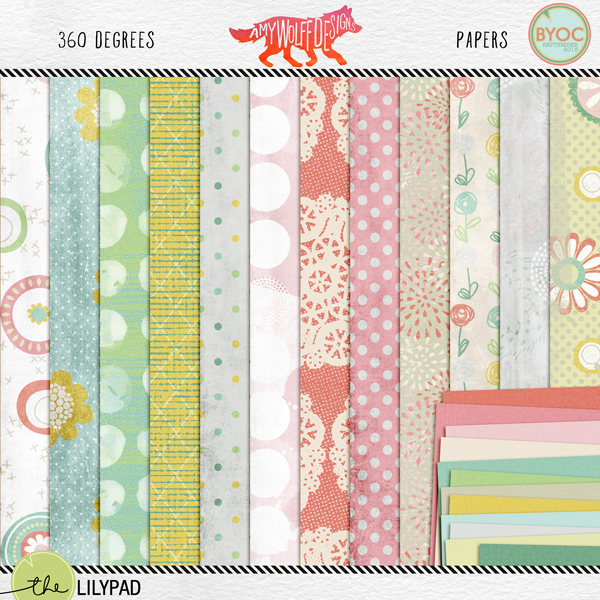 360 degrees paper pack