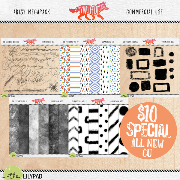 Commercial Use Artsy Mega Pack