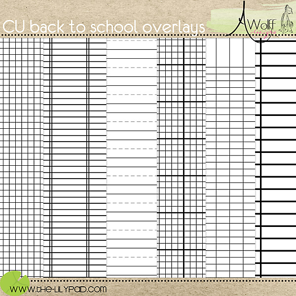 CU Back To School Overlays