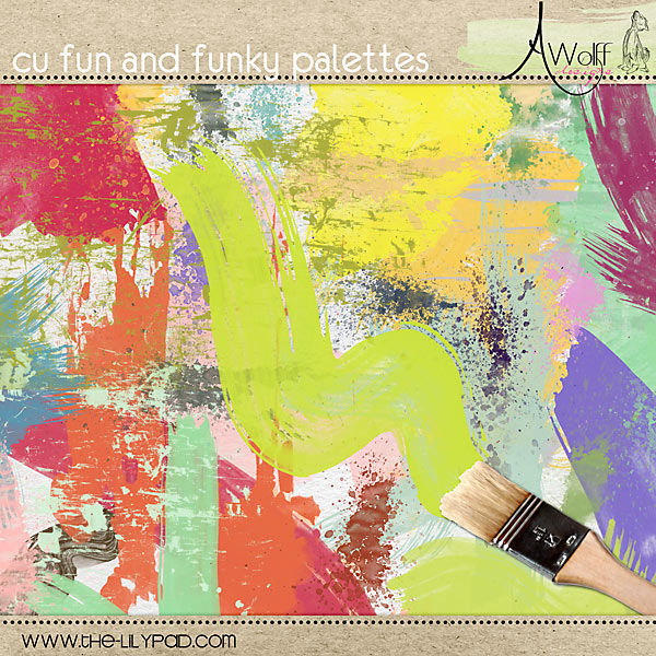 CU fun and funky palettes