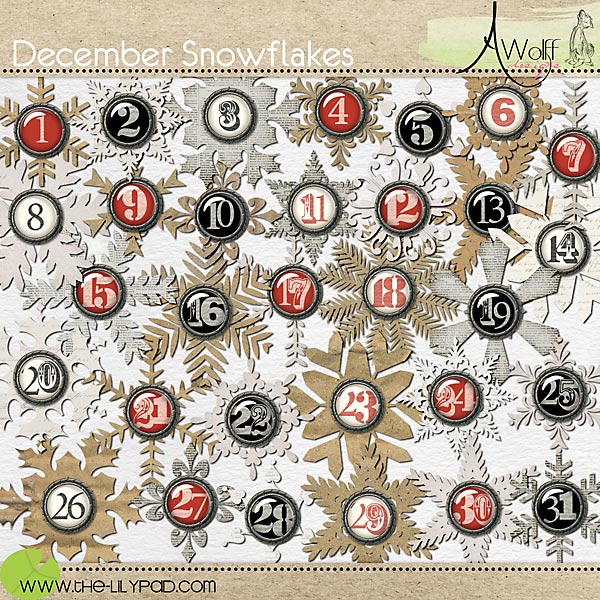 December Snowflakes