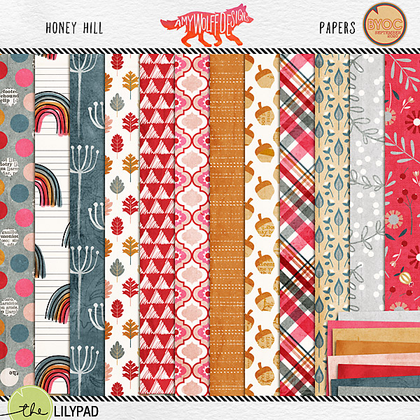 Honey Hill Paper Pack