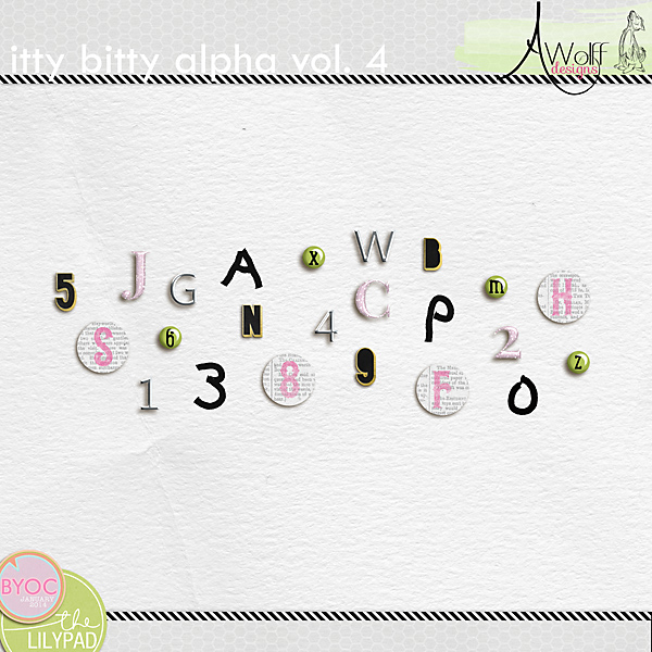 itty bitty alphas vol. 4