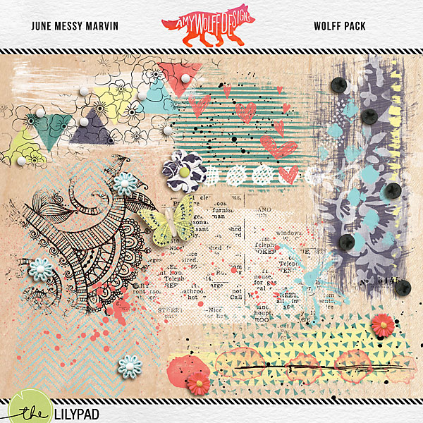 June Wolff Pack Messy Marvin