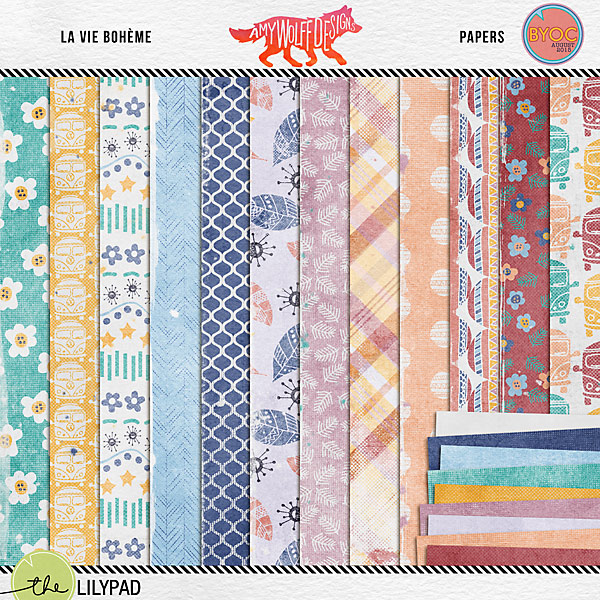 La Vie Boheme Paper Pack