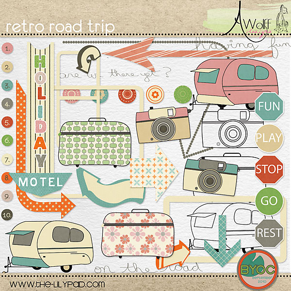 retro road trip
