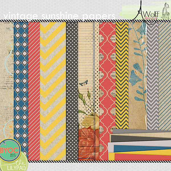 Vintage Sunshine Papers