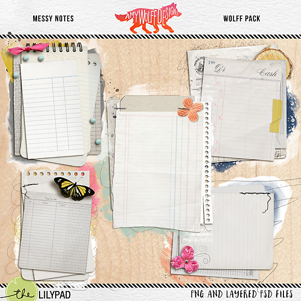 November Wolff Pack Messy Notes