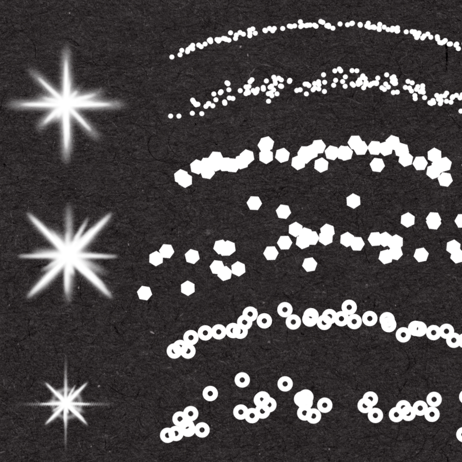 Sparkly Styles & Brushes - Image 2