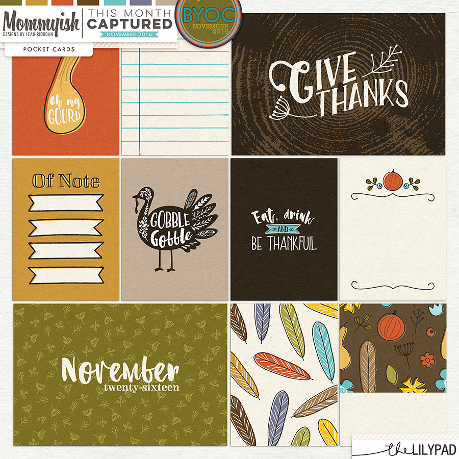 This Month Captured | November 2016 | Bundle - Image 3
