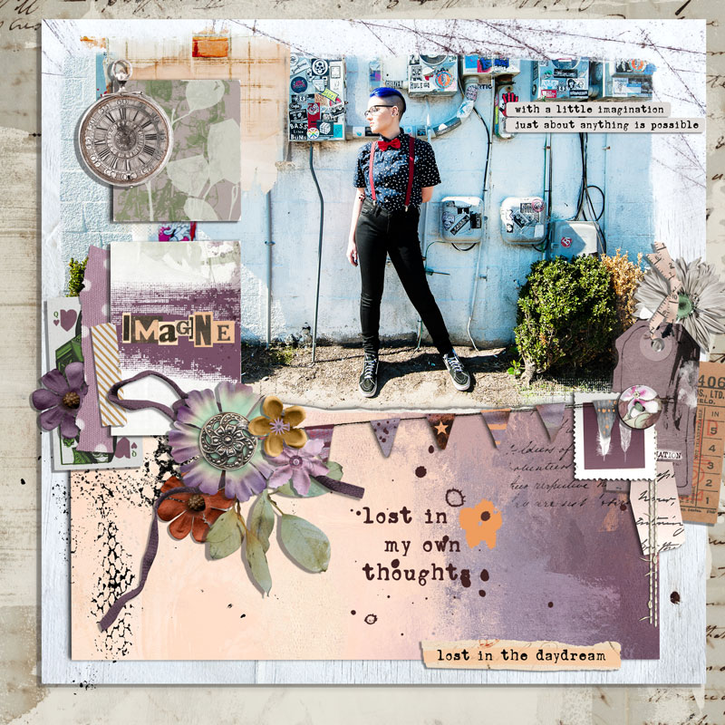 Hear My Voice: 13 - Imagining | Digital Scrapbooking Kit - Image 9