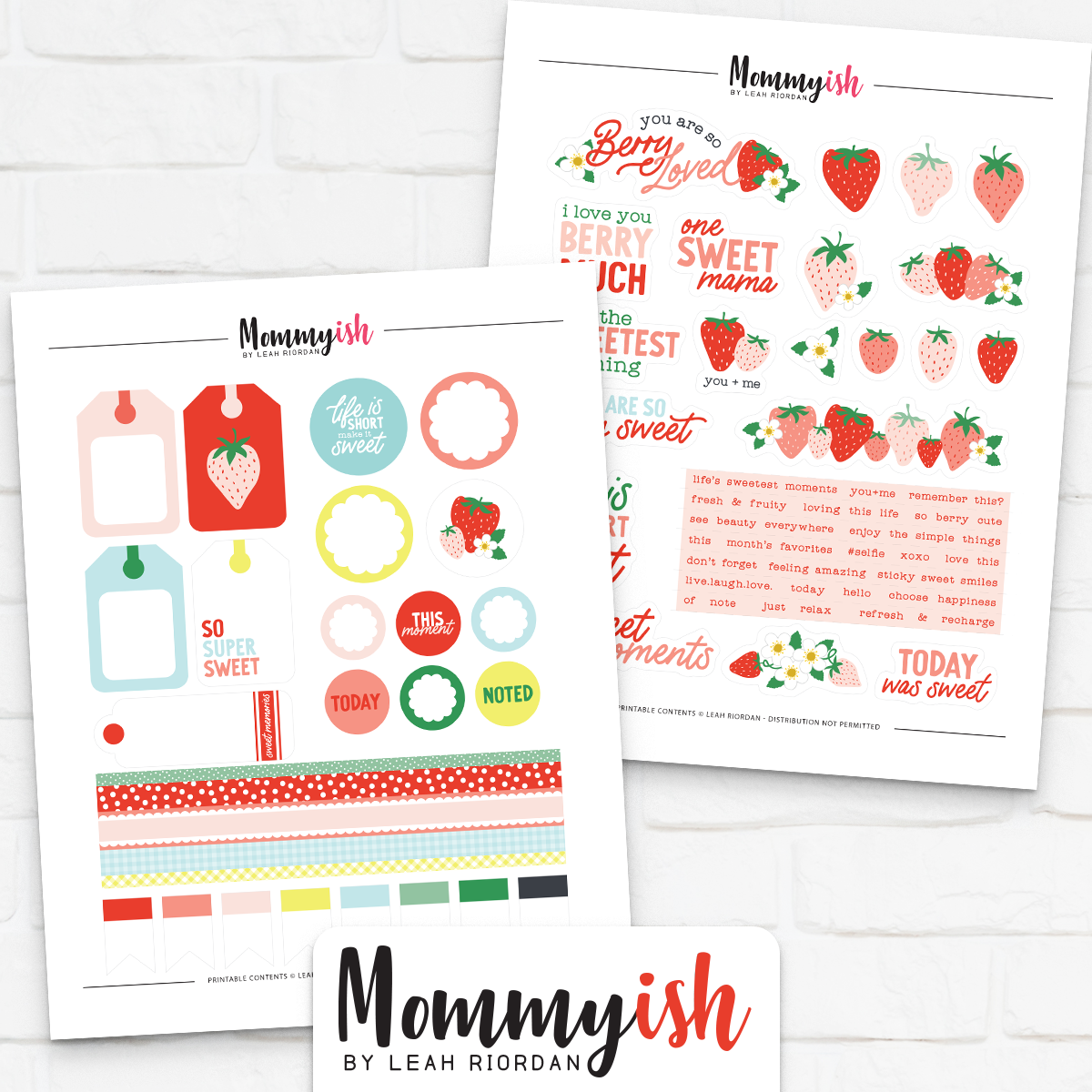 Berry Sweet | Print & Cut Collection - Image 3