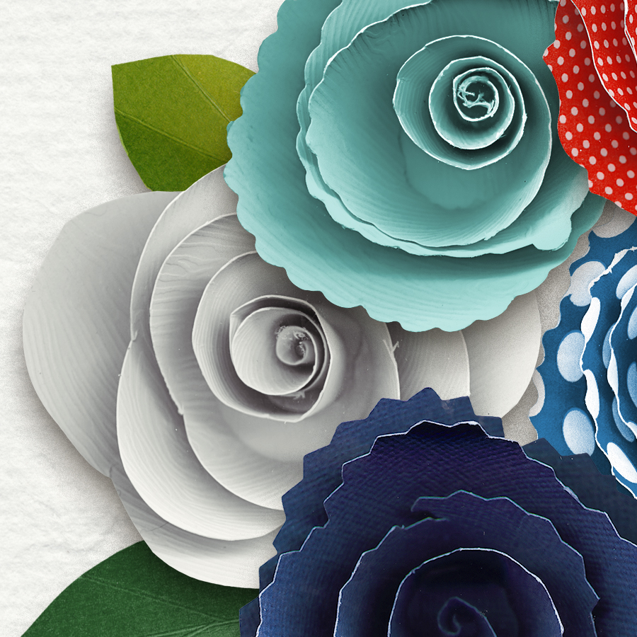 PU/CU - Layered Flowers #5 - Image 2