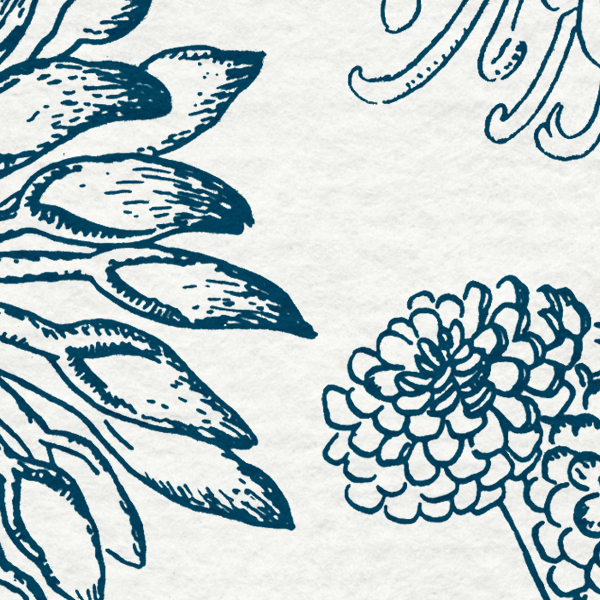 CU/PU - Vintage Brushes #16 - Floral - Image 2