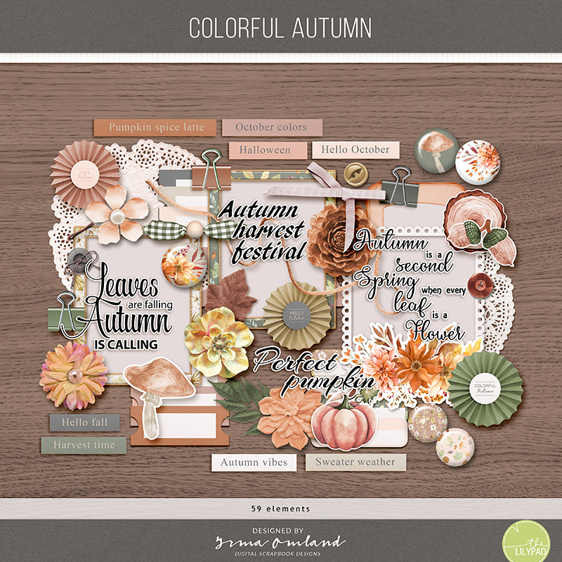 Colorful autumn | elements