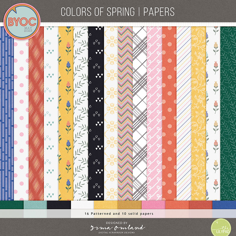 Colors of spring | papers